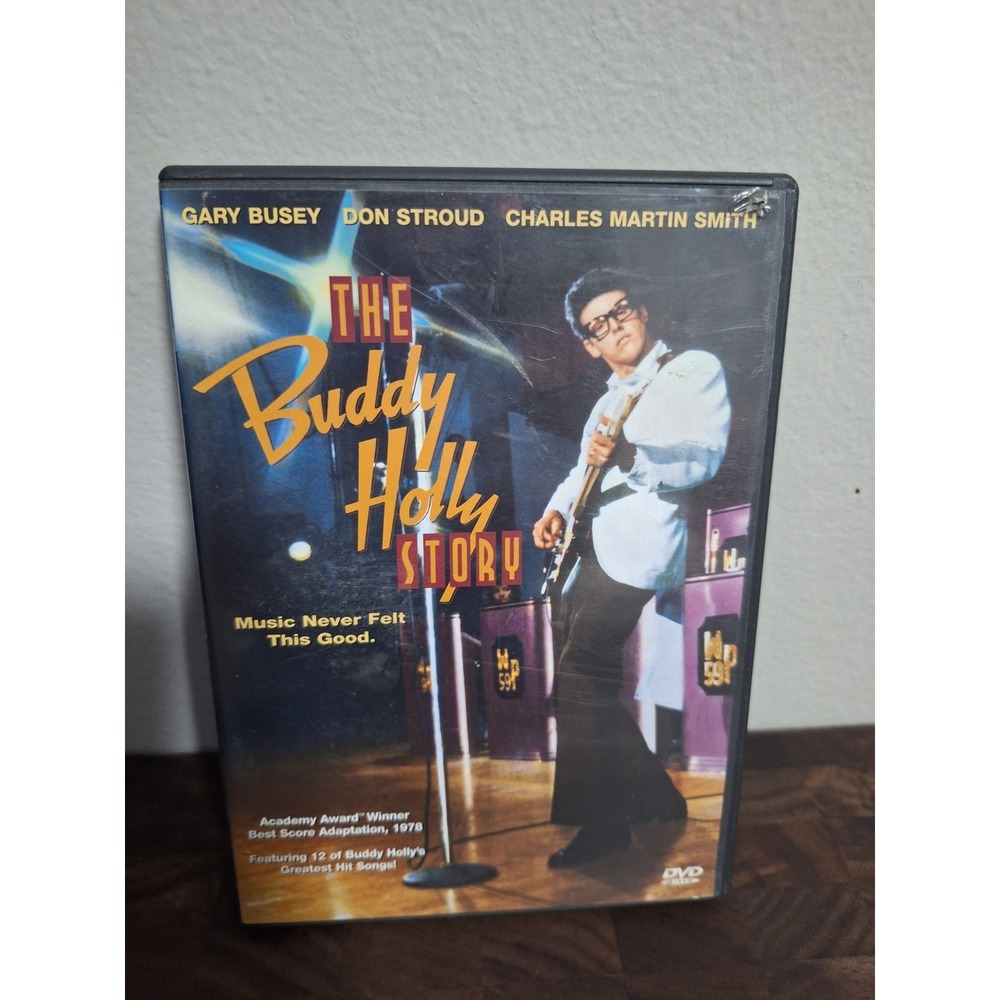 The Buddy Holly Story (DVD, 1978, 2004) Gary Busey Don Stroud Steve Rash